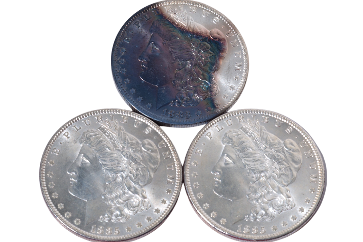 The Differences Between Regular and Toned Coins