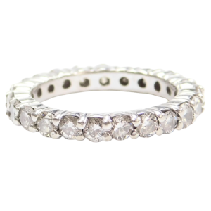 1.38ctw Diamond Eternity Stack Band 14K