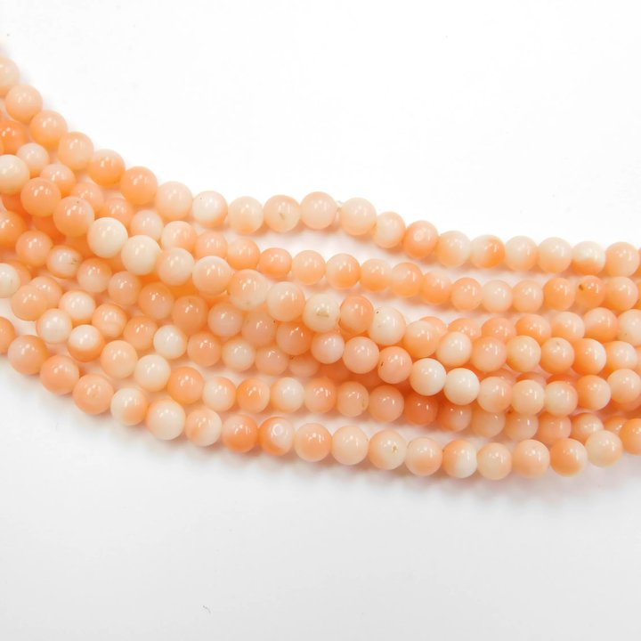 Angel skin coral beads clearance