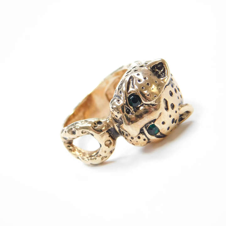 18K Yellow Gold Jaguar Ring – G Marie Luxuries