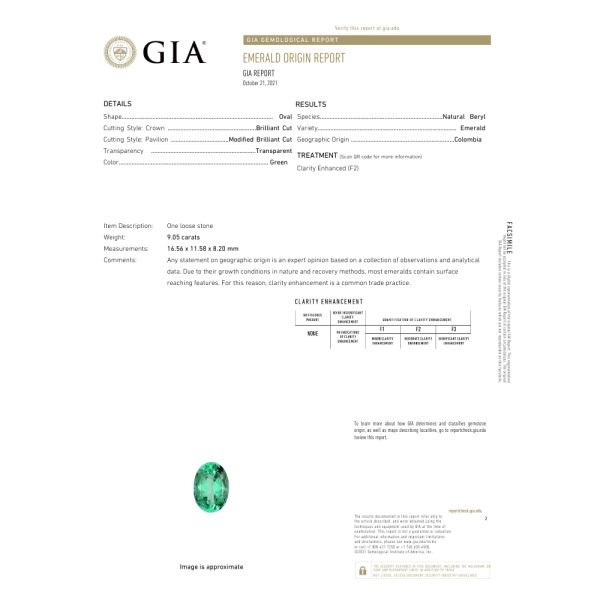9.05ct Natural Colombian Emerald Halo Ring GIA Certification