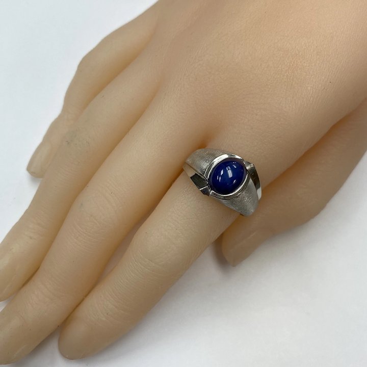 Amazon.com: Men Sapphire Stone Silver Ring, Blue Stone Ring, Blue Zircon Stone  Ring for Men, Turkish Handmade Ring, 925 Sterling Silver Men's Ring :  Handmade Products
