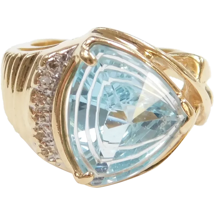 Buy The 1.68 Ct Topaz 0.45 Ct Diamond Ring Online - Antwerp Or | Jeweler