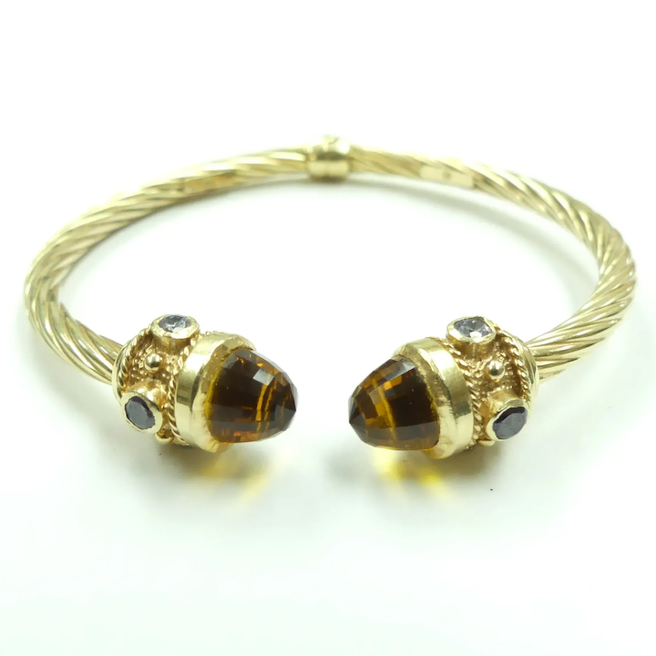 Open Hinged Bangle Bracelet - Strickland Jewelers