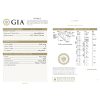 GIA Certified 1.13 ctw Diamond Stud Earrings 14k White Gold certification