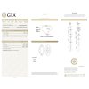 GIA Certified 4.52 Carat (6.54 ctw) Marquise Diamond Engagement Ring 14k White Gold certification