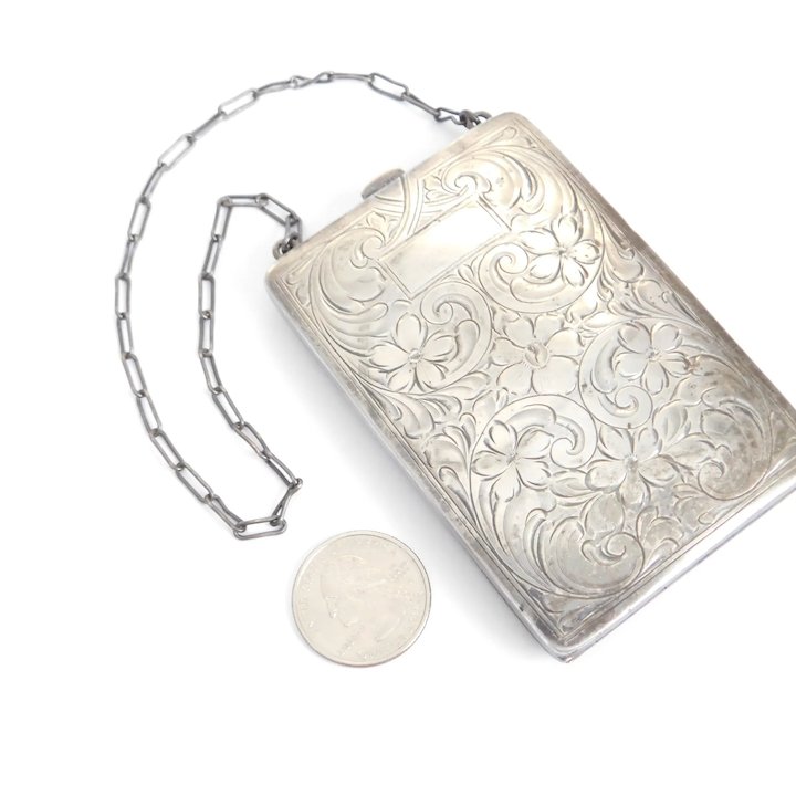 Antique Silver Ladies Purse - 11 For Sale on 1stDibs