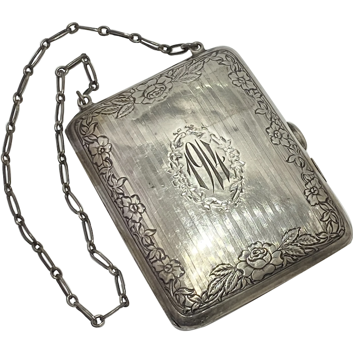 Luxury Sterling Silver Wristlet by Webster circa 1914
