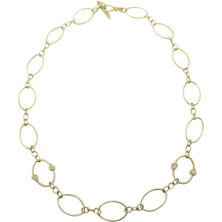 Shop the Judith Ripka Necklace JNSS0201-DI-GA-18 | Northeastern Fine Jewelry