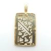 Someone Special Pendant 14k Yellow Gold back view