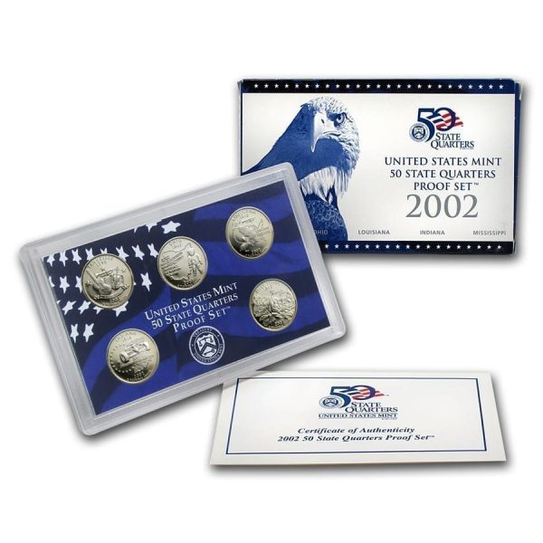 2002 50 State Quarters Proof Set