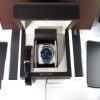 2021 Pre-Owned Glashutte PanoReserve Like New Gents 40mmStainless Steel With A Beautiful Blue Dial Model 65-01-26-12-35 with box