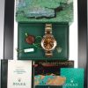 Pre-Owned 1991 Rolex GMT Master II 40MM Watch Two Tone With Brown Dial and Brown/Grey (Rootbeer)Bezel With Oyster Band Model 16713 box and papers