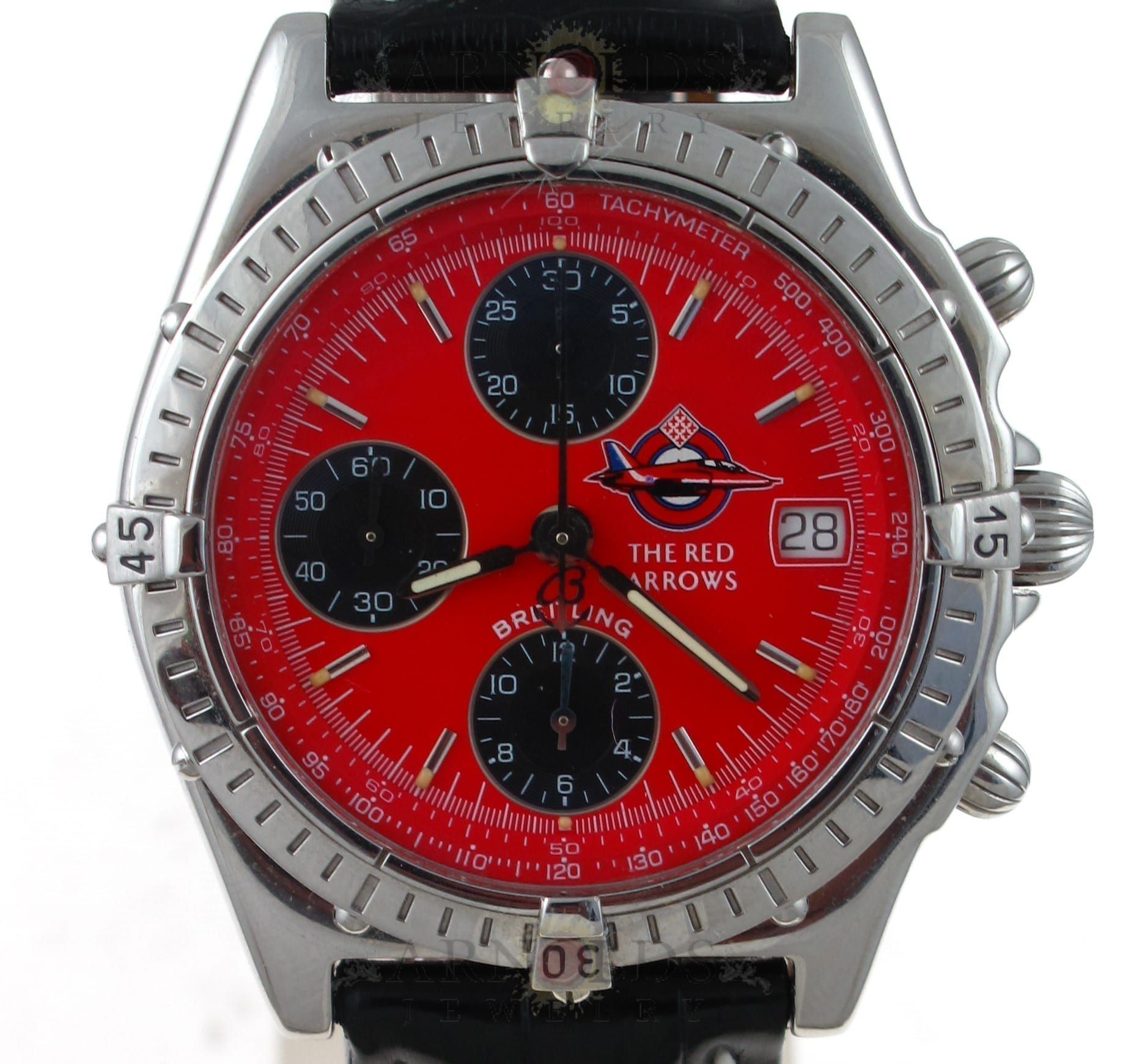 Pre-Owned 1996 Gents 39mm Limited Edition Breitling Red Arrows Chronograph