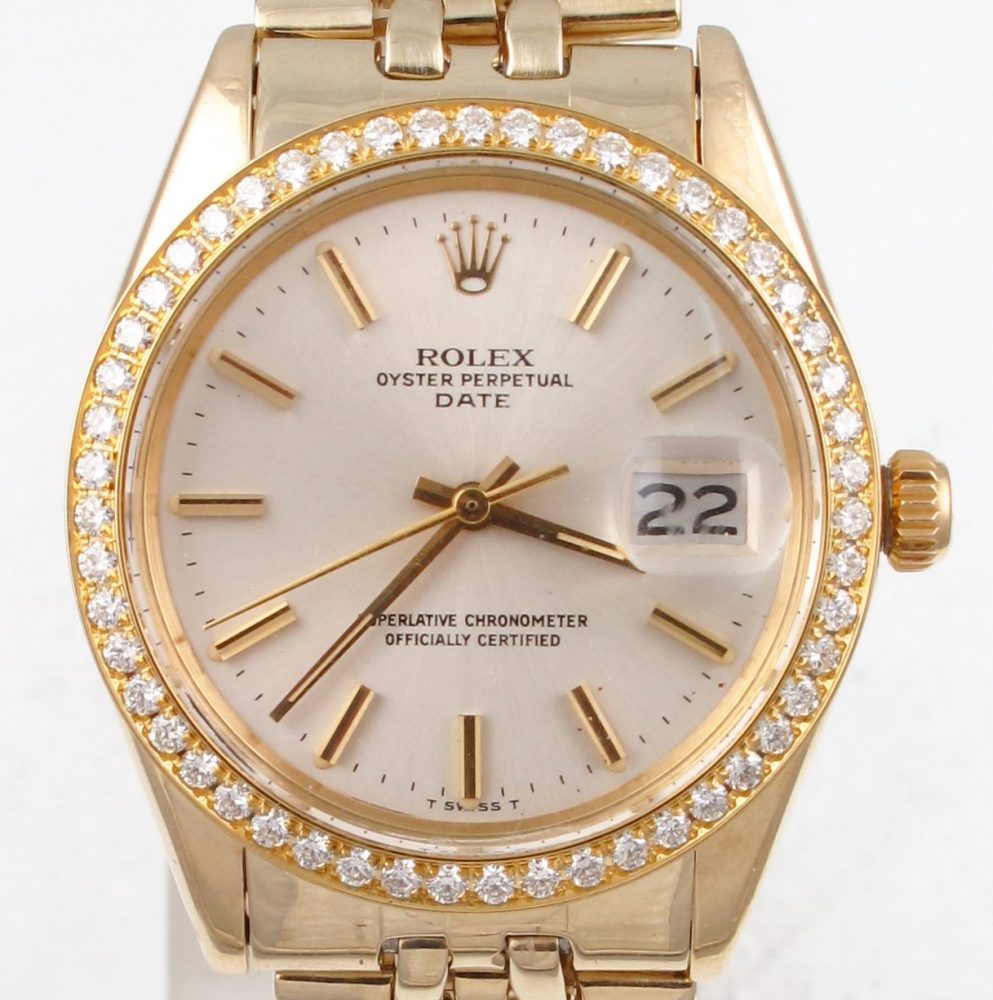 Forstå performer rolle Buy Vintage Rolex Date (1974) 14k Yellow Gold 1503 Online | Arnold Jewelers