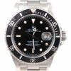 Pre-Owned 1984 Stainless Steel Rolex Submariner 40MM Watch With Black Index Dial And Black Bezel With Oyster Band Model# 16800