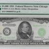 1934 $1000 FEDERAL RESERVE NOTE SAN FRANCISCO VF30 NET