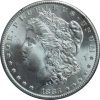 1883-CC Morgan Silver Dollar MS65 PCGS Close up