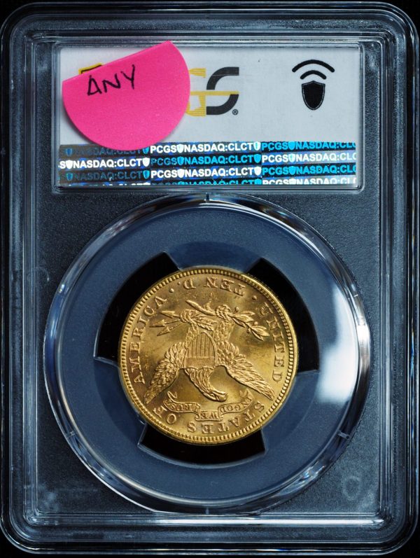1894 $10 Gold Eagle Liberty Head MS64 Reverse