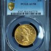 1901 $10 Gold Eagle Liberty Head AU58 Obverse