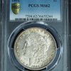 1891 Morgan Silver Dollar MS62 PCGS obverse
