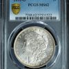 1891-O Morgan Silver Dollar MS62 PCGS obverse