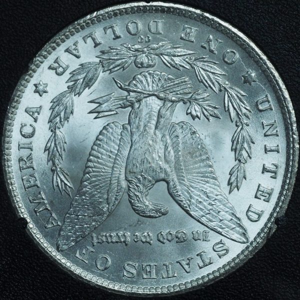 1881-CC Morgan Silver Dollar GSA Reverse