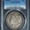 1892-S Morgan Silver Dollar VF35 PCGS obverse