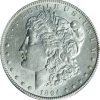 1894-S Morgan Silver Dollar AU58 PCGS close up