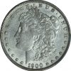 1900-O/CC Morgan Silver Dollar AU53 PCGS close up