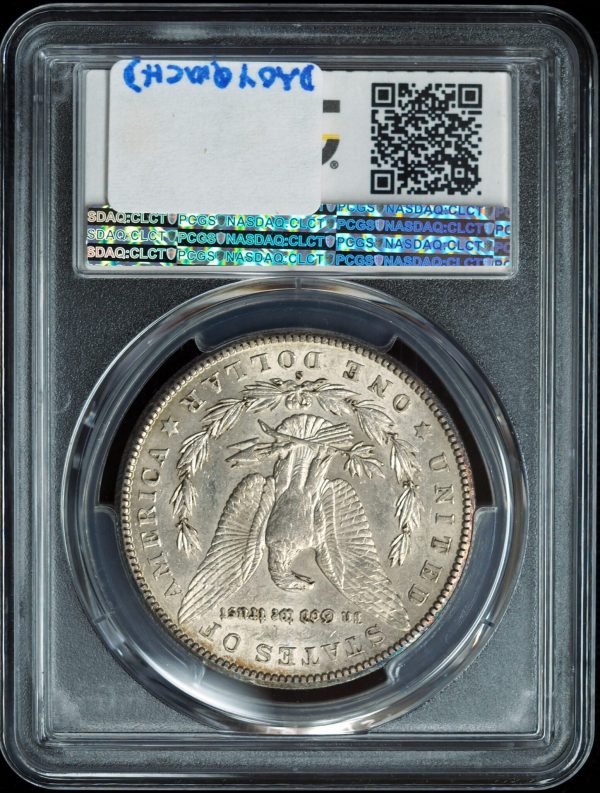 1902-S Morgan Silver Dollar AU55 PCGS reverse