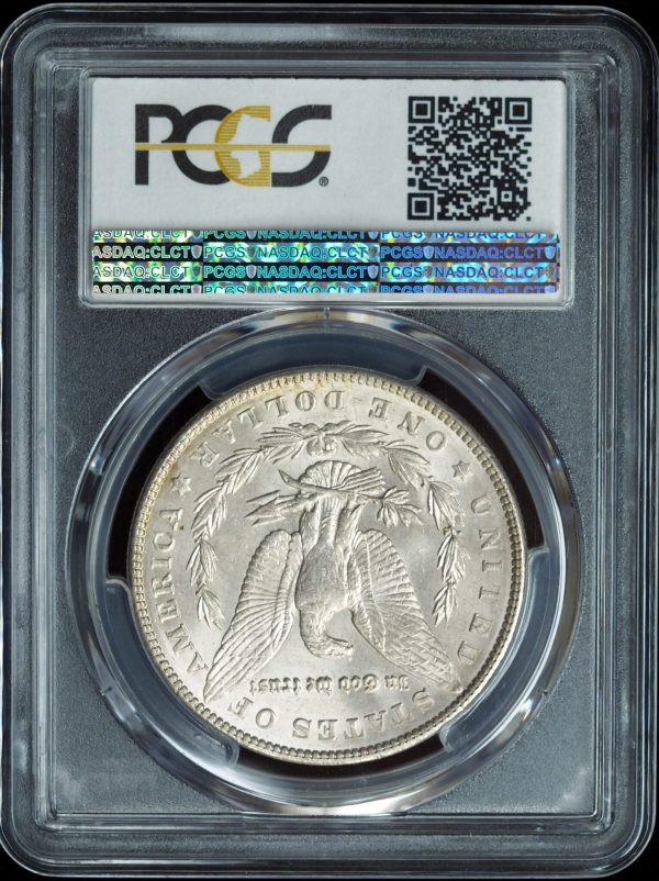 1904 Morgan Silver Dollar MS62 PCGS reverse