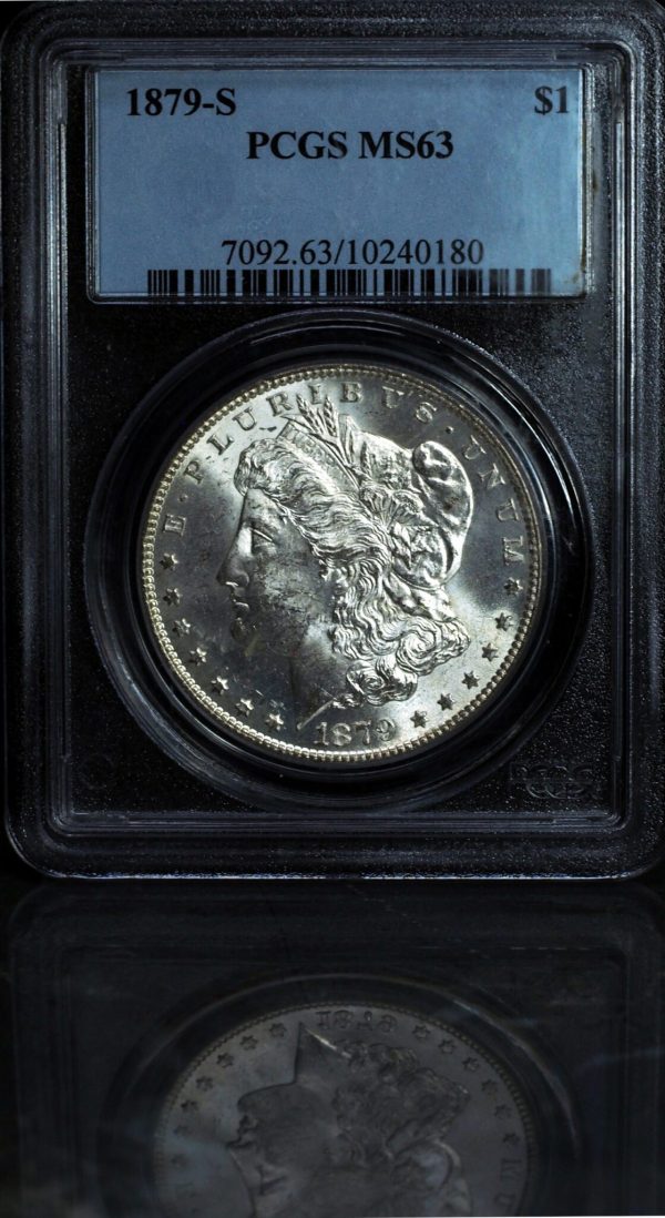 1879-S Morgan Dollar MS63 obverse