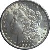 1880-P Morgan Silver Dollar Close Up