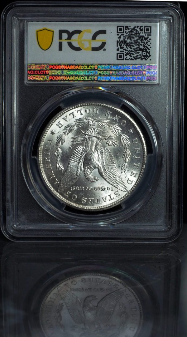 1882-CC Morgan Silver Dollar MS63 PCGS reverse
