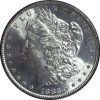 1883-P Morgan Silver Dollar MS63 PCGS close up
