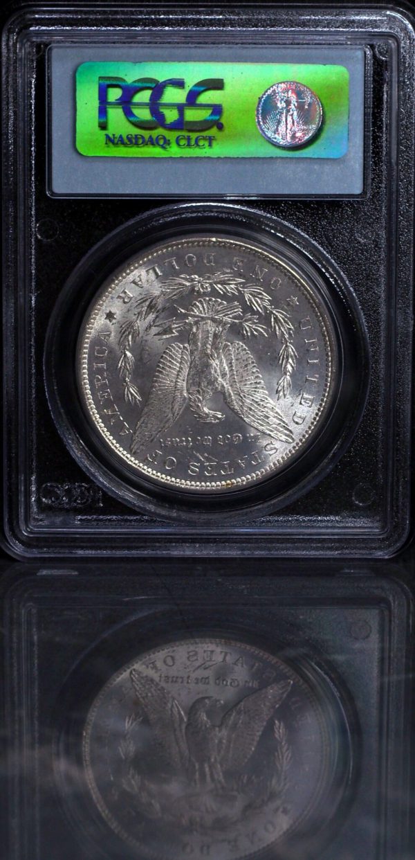 1883-P Morgan Silver Dollar MS63 PCGS reverse