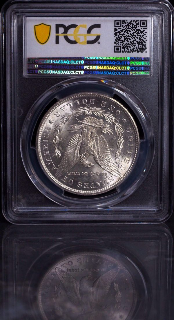 1883-CC Morgan Silver Dollar MS63 PCGS reverse