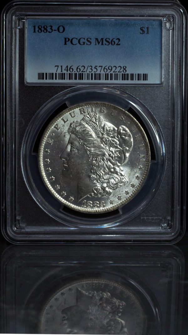 1883-O Morgan Silver Dollar MS62 PCGS obverse