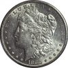 1883-S Morgan Silver Dollar AU55 PCGS close up