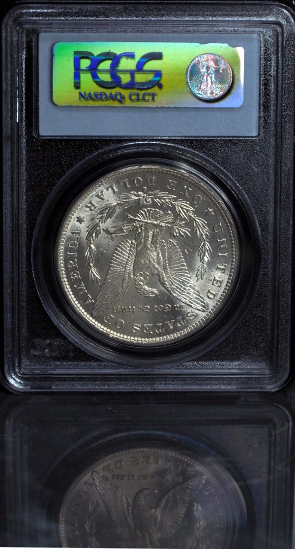 1884-O Morgan Silver Dollar MS63 PCGS reverse