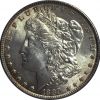 1889 Morgan Silver Dollar MS63 PCGS close up