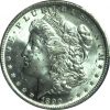 1890-O Morgan Silver Dollar MS63 PCGS close up
