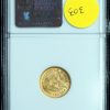 1878 $2.5 Gold Quarter Eagle Liberty Head MS62 NGC reverse