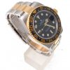 2008 Two Tone Pre-Owned Rolex GMT Master II 40MM Watch With Black Index Dial And Black Ceramic Bezel With Oyster Band Model# 116713 Left