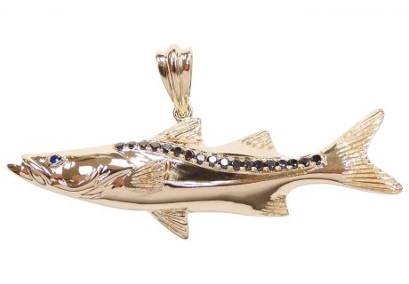 Snook Fish Pendant