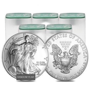American Silver Eagle, Random Date, 1 Ozt .999 Fine Silver