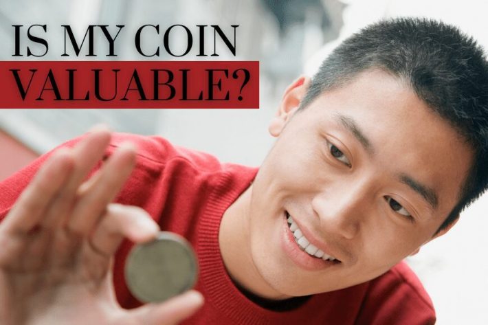 Is my coin valuable with man holding coin