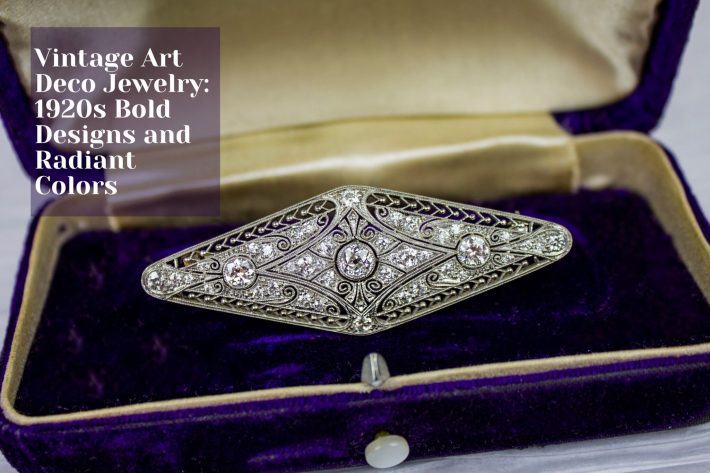 Vintage art deco jewellery hotsell