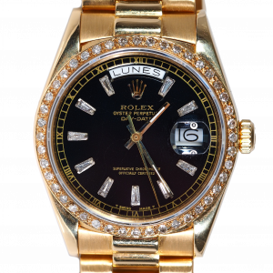 Pre-owned Rolex Day-Date Presidential (1986) 18k Yellow Gold 18038